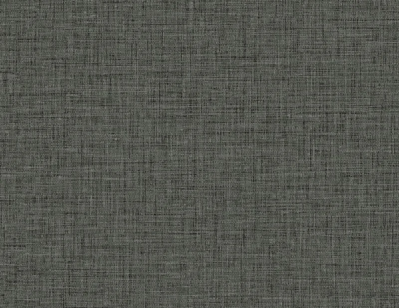 Easy Linen Wallpaper in Charcoal