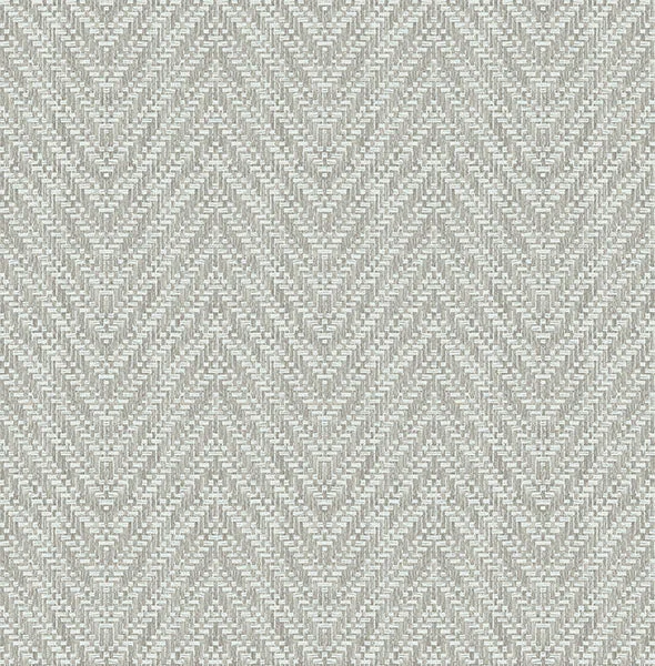 Glynn Sterling Chevron Wallpaper