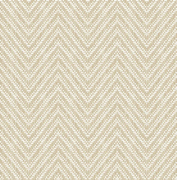 Glynn Wheat Chevron Wallpaper