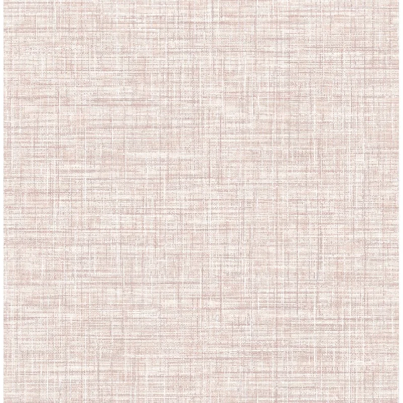 Poise Linen Wallpaper in Pink from the Celadon Collection