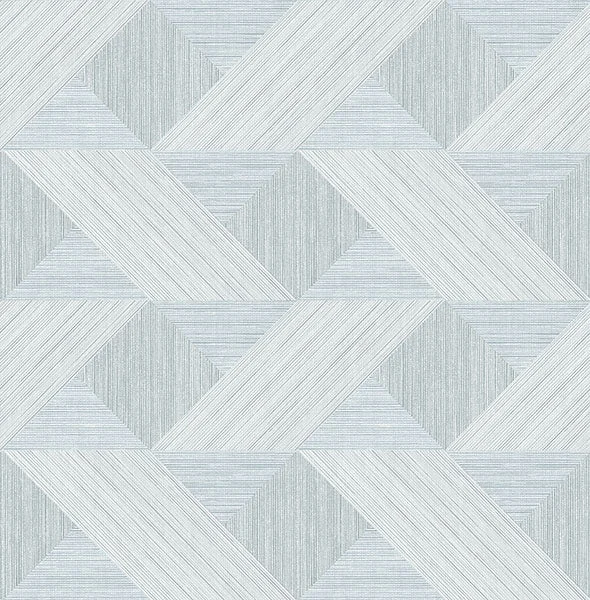 Presley Light Blue Tessellation Wallpaper