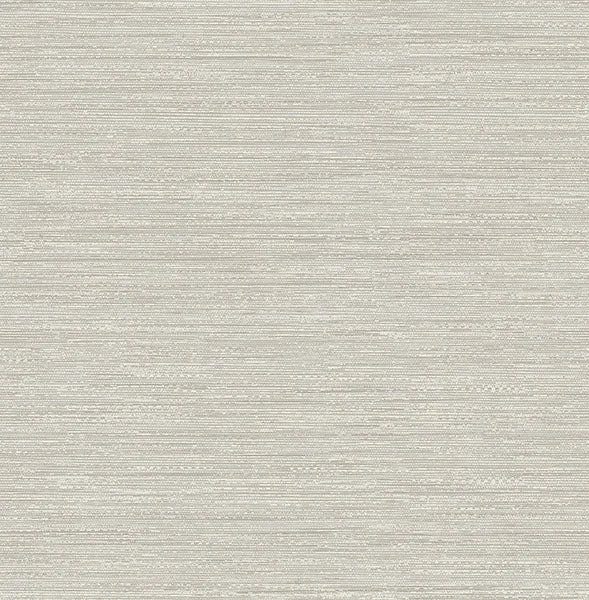 Sheehan Grey Faux Grasscloth Wallpaper