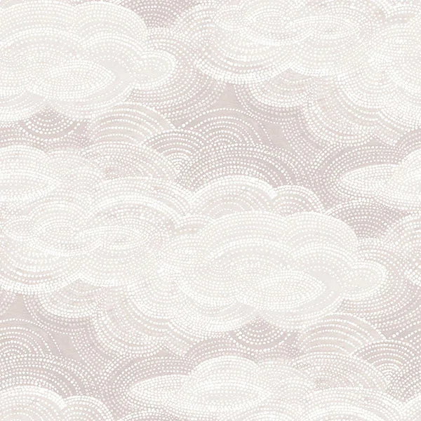 Vision Lavender Stipple Clouds Wallpaper