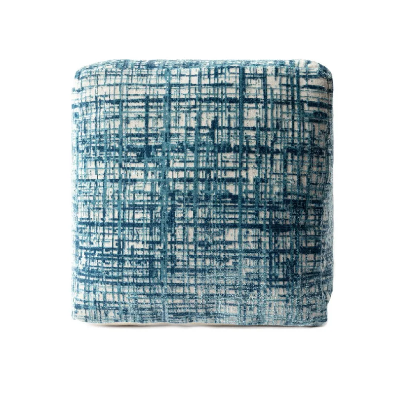 Blend Ottoman Polyester - Blue