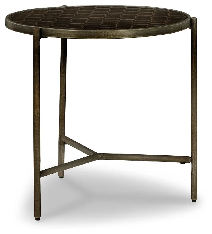 Doraley - Brown / Gray - Chair Side End Table