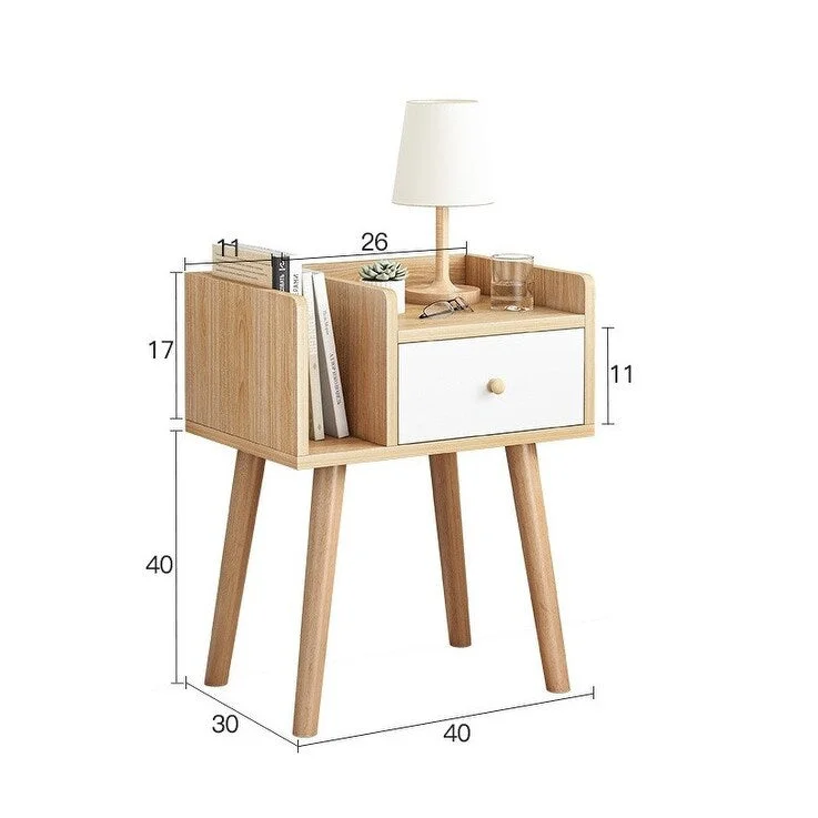 Lightweight End Table With Drawer