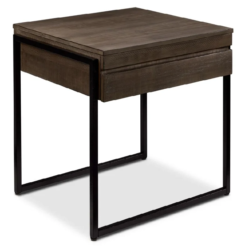 Regent 24" End Table - Grey