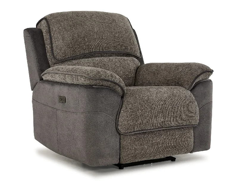 Vandelay Power Reclining Chair - Grey