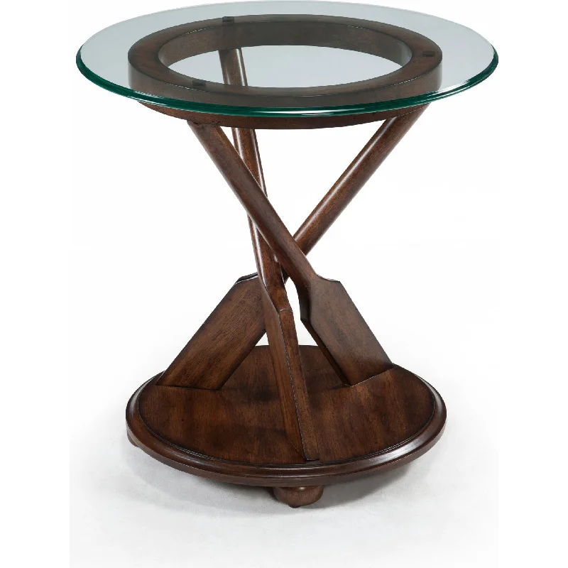 Beaufort End Table - Dark Oak