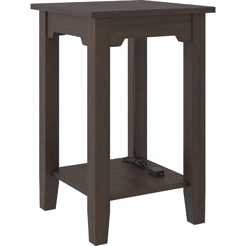 Camiburg Chair Side End Table - Warm Brown