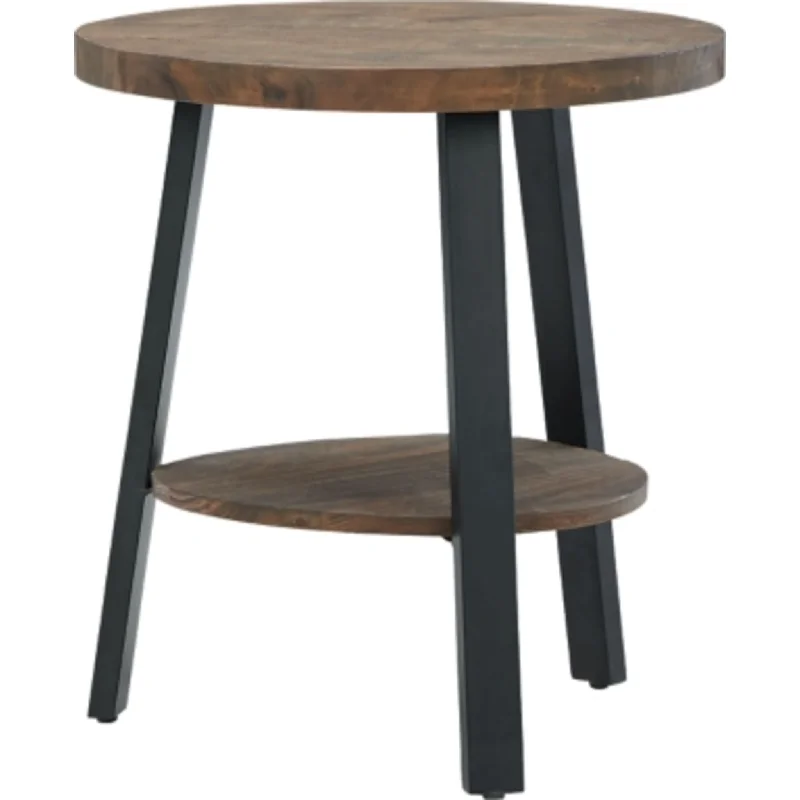 Chanzen End Table - Brown/Black