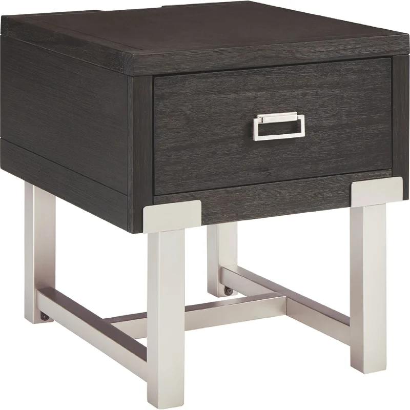 Chisago End Table - Black