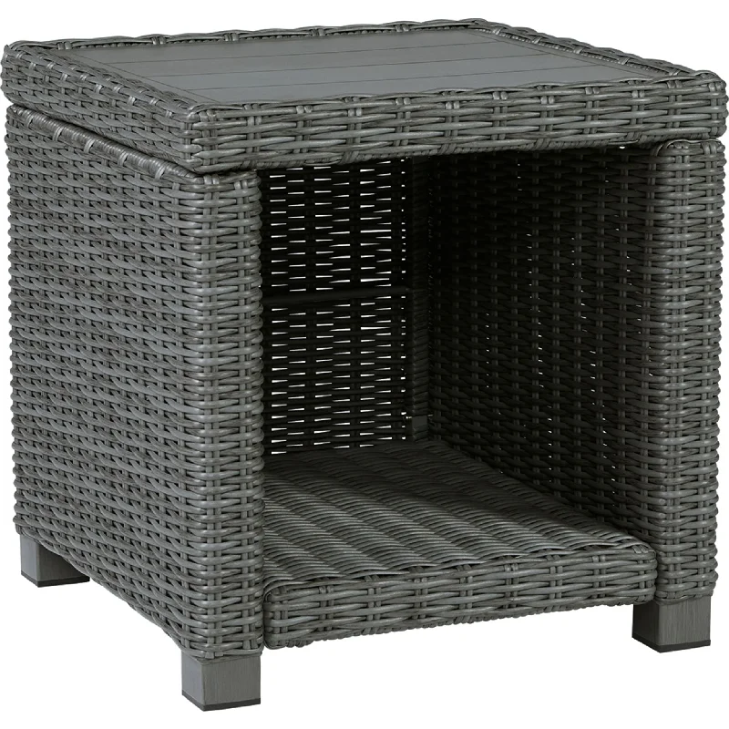 Elite Park Outdoor End Table - Gray