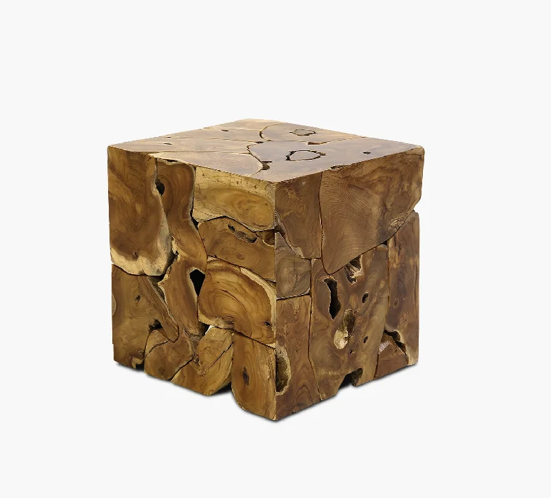 Yosemite Teak Root End Table