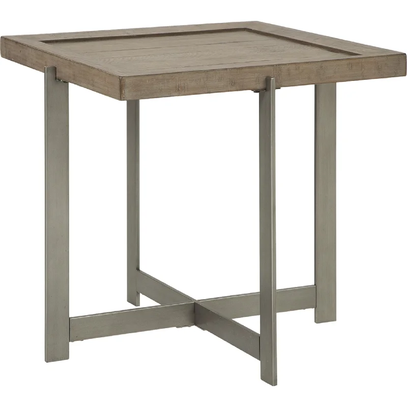 Krystanza End Table - Bisque