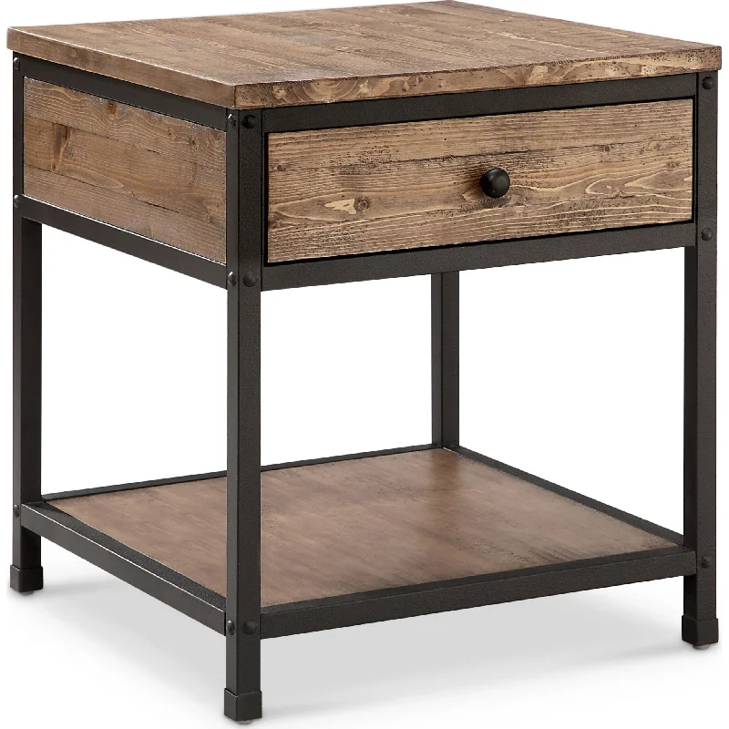 Maguire End Table - Barley