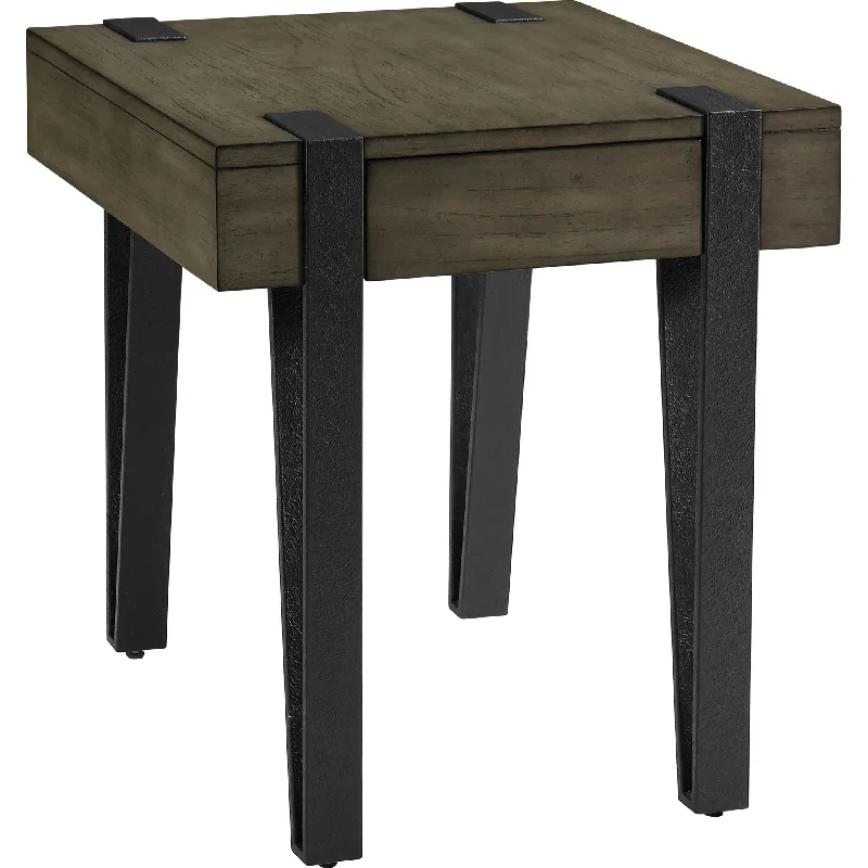 Mavrick End Table - Grey