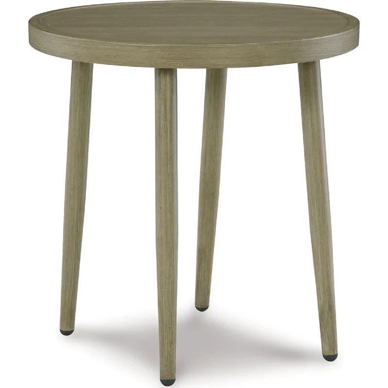 SWISS VALLEY Outdoor End Table - Beige