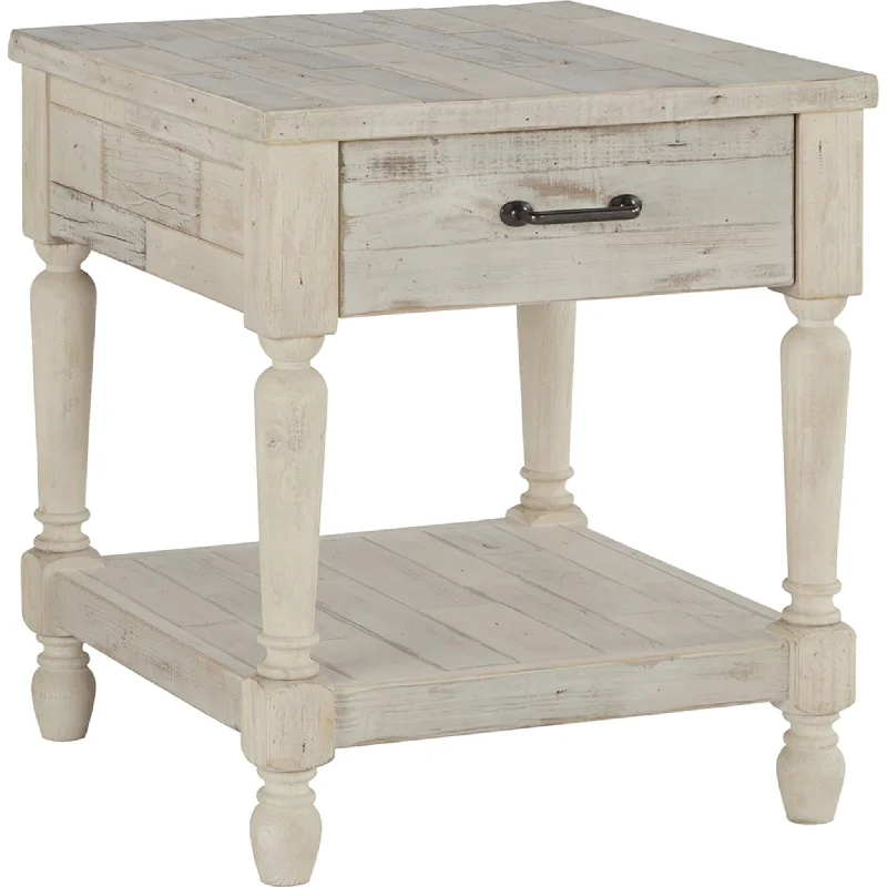 Shawnalore End Table - Whitewash