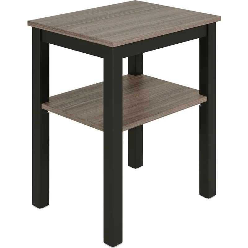 Showdell End Table - Gray/Black